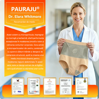 🔥Magazin oficial al mărcii | ✅🛡️ 𝐏𝐀𝐔𝐑𝐀𝐉𝐔® 𝟐𝟎𝟐𝟔 Moringa & Berberină 4-în-1, pantaloni scurți modelatori și pentru arderea grăsimii cu micro-particule.